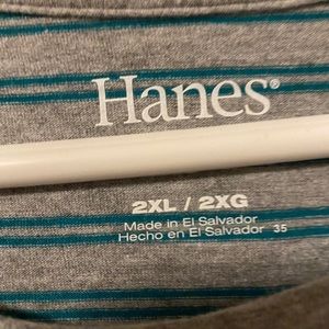 hanes long sleeve